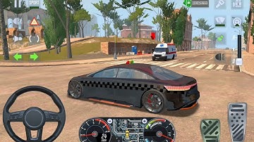 City Taxi Sim 3D - Realistic Car Driving Games Android iOS Gameplay #66