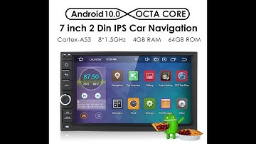 4GB RAM 64G ROM 2Din HD 7