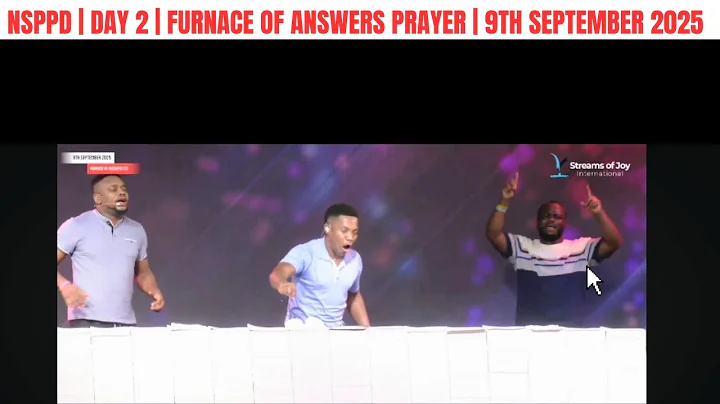 🔥 NSPPD| DAY 2 | Furnace of Answers Prayer | 9TH September 2025 | Pastor Jerry Eze