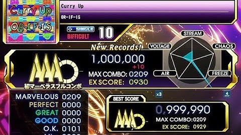 【DDR A3】Curry Up(DIFFICULT)