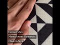 Black Ivory Cotton Geometric Lumbar Pillow – Mono Shadow #interiordesign #homedecor #homestyling