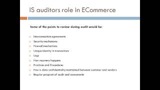 CISA: DOMAIN 1 PART 2 BUSINESS PROCESS APPLICATIONS AND CONTROLS