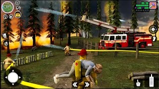Emergency Firefighter : Rescue Simulator Fire Truck |  Fireman 911 Emergency - Android Gameplay screenshot 1