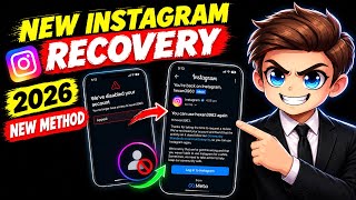 How To Recover Disabled Instagram Account 2026 | Disabled Instagram Account Recovery | New Method