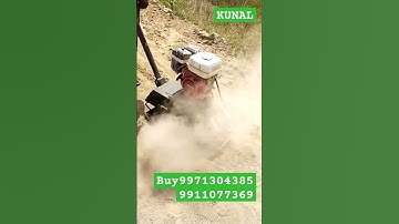 Honda Earth Compactor || KUNAL #machine