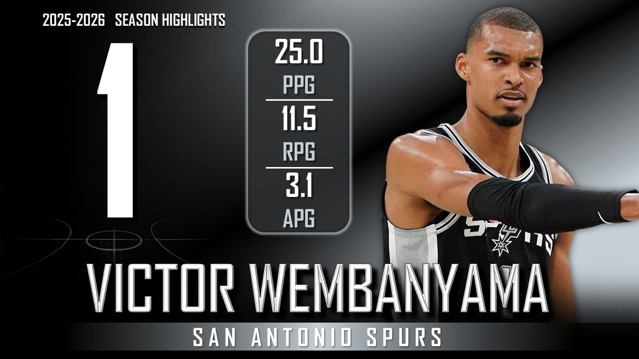 Victor Wembanyama || 2025-2026 San Antonio Spurs Highlights