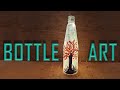 BOTTLE ART #Ketchup bottle re-use idea