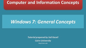 Windows 7 Tutorial: Getting Started with Windows 7