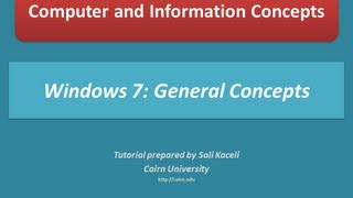 Celebrity Windows 7 Tutorial: Getting Started with Windows 7 Wealth