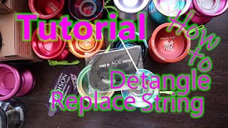 How to detangle and replace yoyo string - TUTORIAL