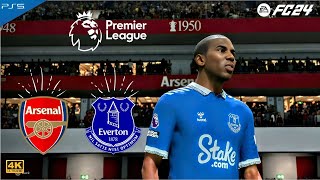 Arsenal Vs Everton | English Premier League | EA FC24 Gameplay