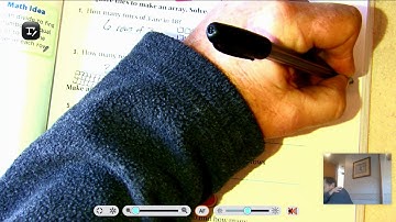 3rd grade GO Math: Lesson 6.6 Model with Arrays pages 241-244