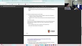Math 1231 2020 Questions + Comm1140 Lecture