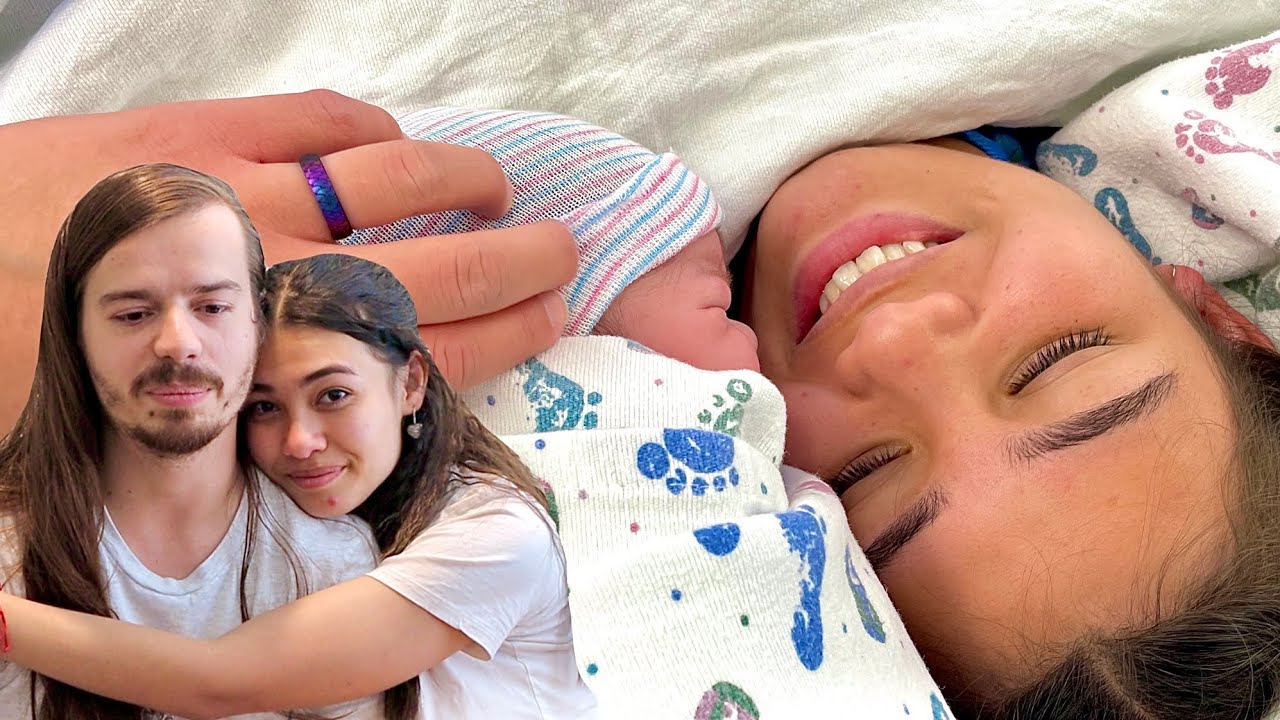 Reacting to our Sons Birth Video!