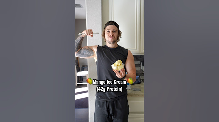 Mango Protein Ice Cream (42g Protein)
