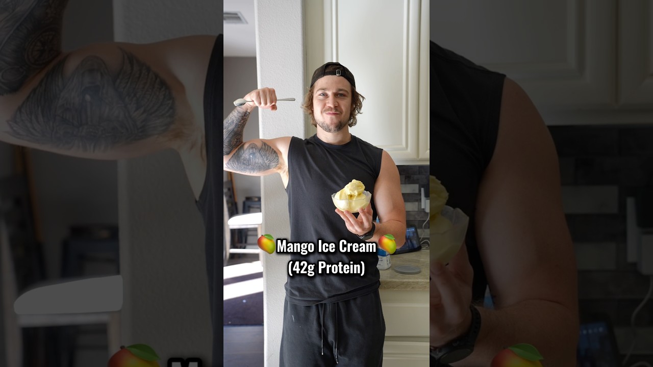 Протеиновое мороженое с манго (42 г белка)