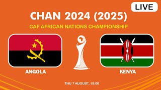 ANGOLA vs KENYA  | CAF African Nations Championship CHAN 2024 (2025) - Live Stream TV screenshot 4