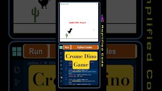 Crome Dino Clone | Python Pygame Programming #coding