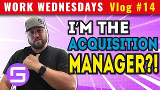 I’m The Acquisition Manager! | Work Wednesdays (vlog) | Wholesaling Real Estate