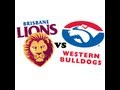 Brisbane Lions vs. Western Bulldogs - Round 23 - Final Quarter