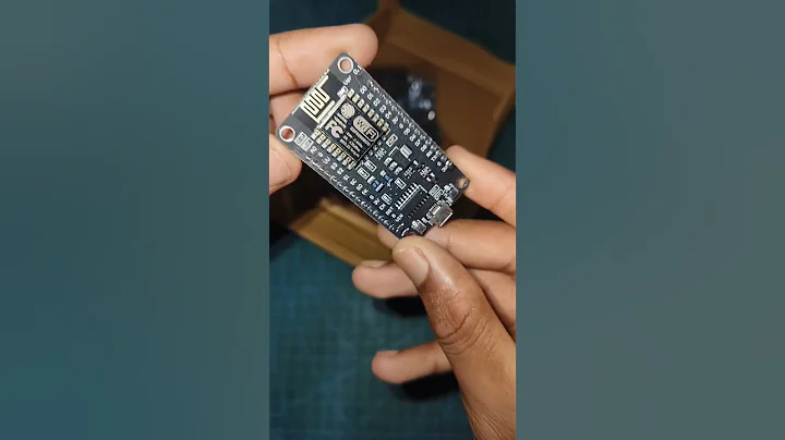 Nudemcu ESP8266 wifi module unboxing #shorts #esp8266