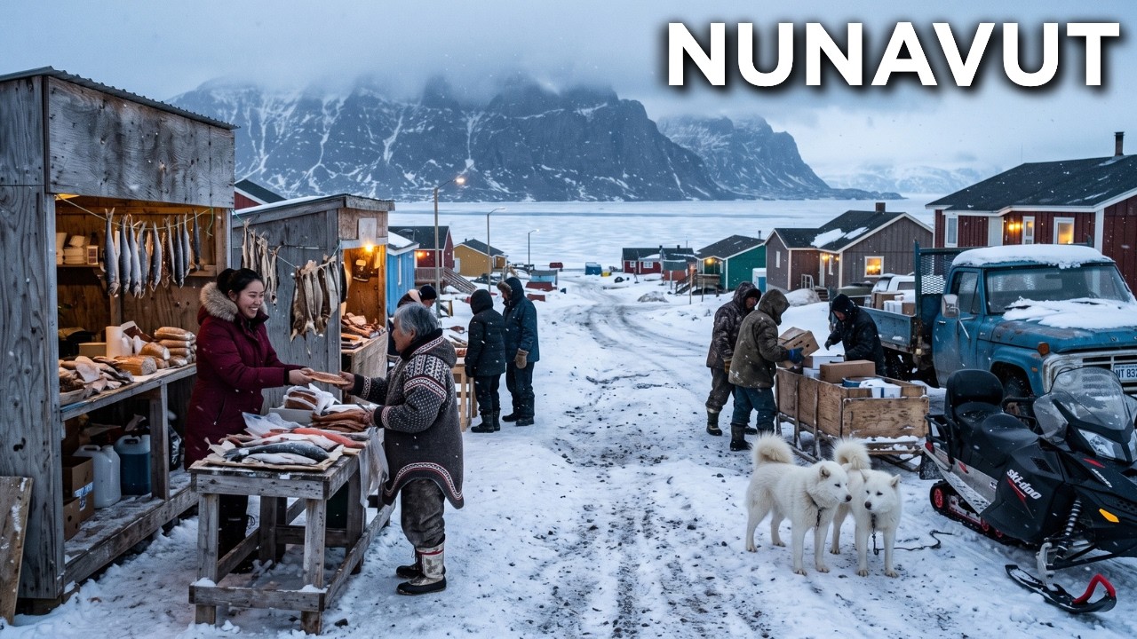 Living in Nunavut | How People Live in a Place Most People Don’t Know Exists | 4K