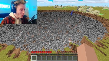 I used a MORE EXPLOSIVES MOD to troll a Streamer in Minecraft...