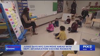 Judge lifts block on NYC COVID-19 vaccine mandate for teachers