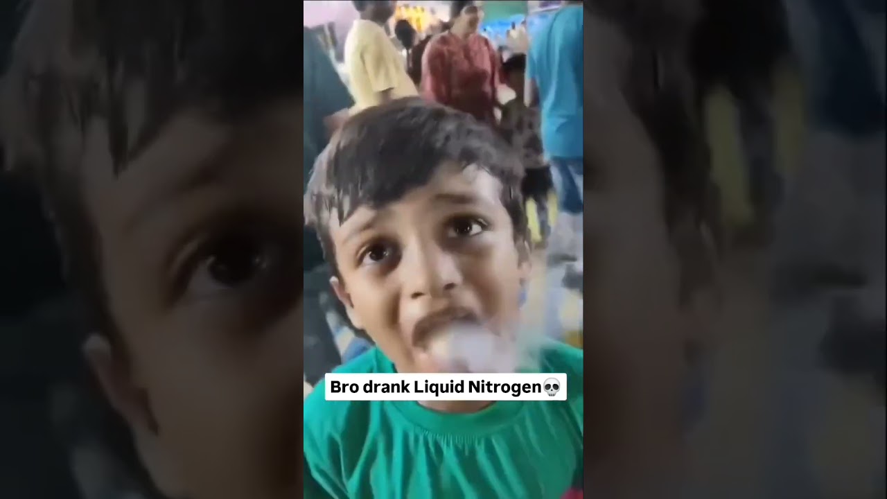 BRO DRANK LIQUID NITROGEN💀🫡REAL | 