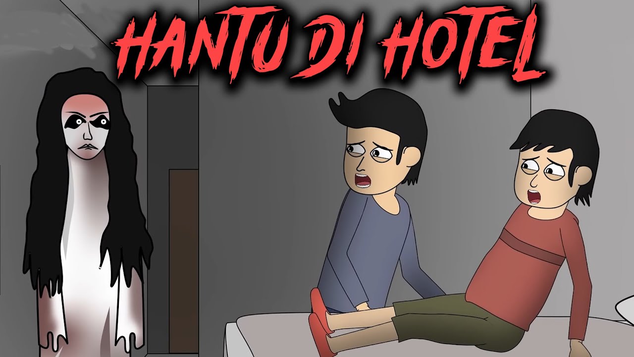 #Cerita Warga - Penampakan Hantu Di Hotel - Animasi Horor Misteri