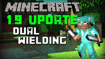 Minecraft 1.9 Update Features - Dual Wielding (1.9 15w31a Snapshot)