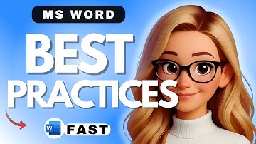 MS Word Best Practices for Resumes, Letters, and Documents - 2025