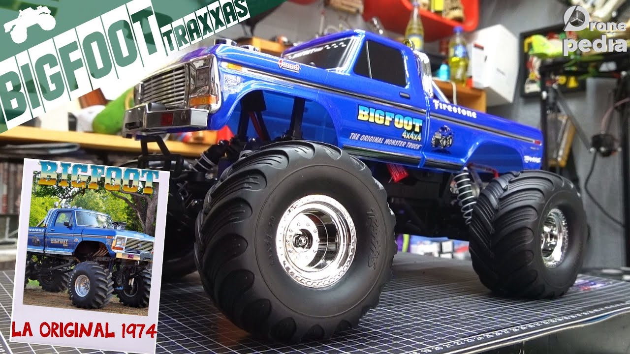 BIGFOOT No. 1 TRAXXAS, LA PRIMER TRUCK MUNDO | DRONEPEDIA -