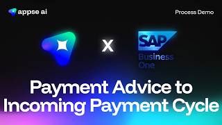 SAP Business One: Automate Bank Reconciliation via AI - Email Statement to Draft Payment | appse ai SAP Business One: Automate Bank Reconciliation via AI - Email Statement to Draft Payment | appse ai