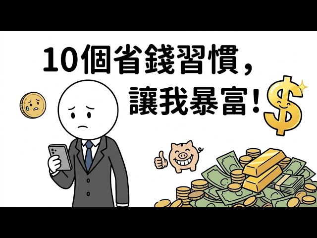 10個不起眼卻能幫我省下很多錢的習慣（真的很多）
