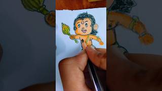 Jai Hanuman # new drawing #colouring #easy #ytstudio