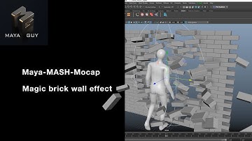 Maya MASH tutorial. Magic Wall fx with MASH with free maya file !!