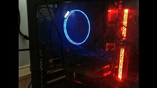 AMD Wraith Max RGB default color loop.