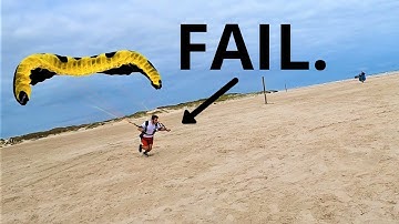 Watch this and you will NEVER blow a paramotor forward launch again.