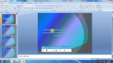 IEEE 2015 MATLAB A HIGH EFFICIENCY RESONANT SWITCHED CAPACITOR CONVERTER WITH CONTINUOUS CONVERSION