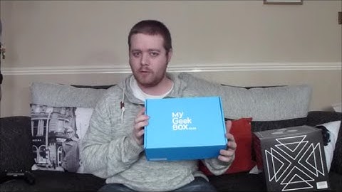 My Geek Box Free Welcome Box