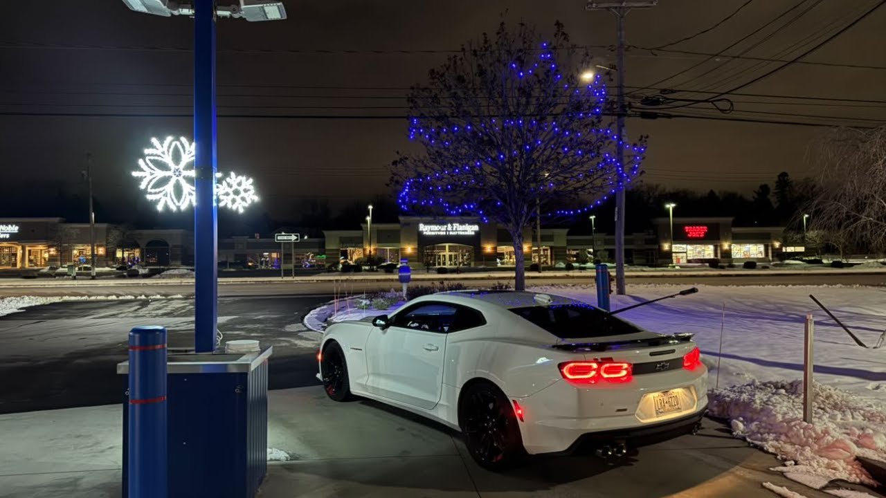 2020 CAMARO 2SS RWD TERRORIZES  DOWNTOWN NIGHT POV DRIVE (3D Audio) (ASMR)