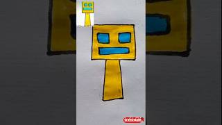 #I MadebSprunki OC CUBE From Geometry  Dash #Drawing #incredibox....