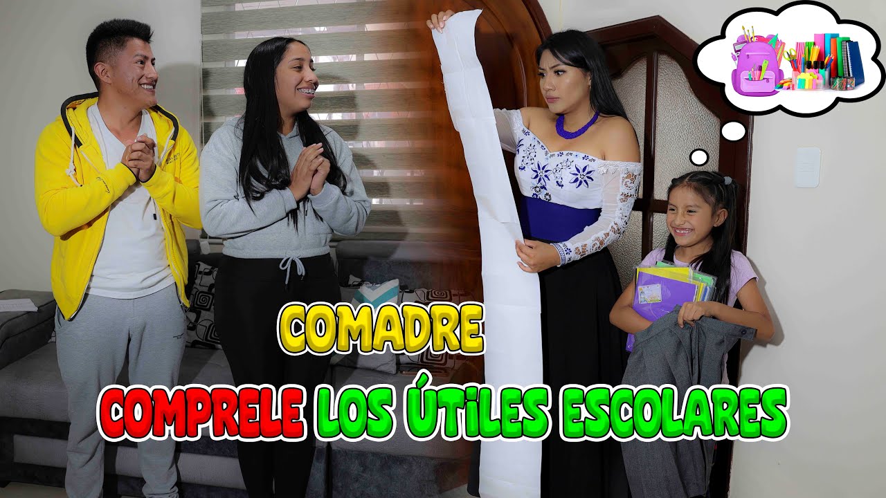 LOS ÚTILES ESCOLARES PIDAMOS A LA COMADRE // Ni Q' Fuera TV - Karito La Tóxica | Ely Guaminga