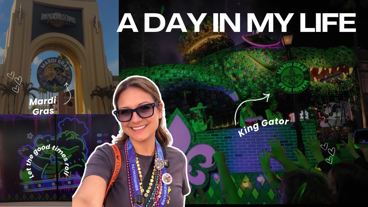 Day in My Life at Universal Studios - Music, Parade, Rides 