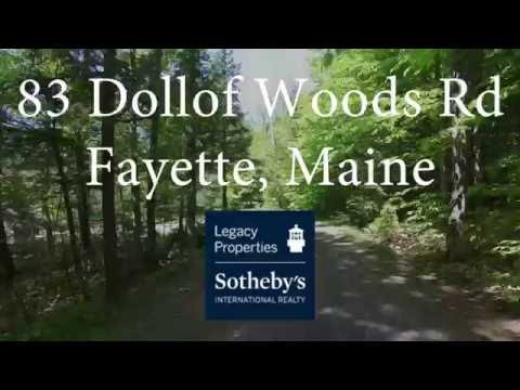 83 Dolloff Woods Rd, Fayette, ME home video tour