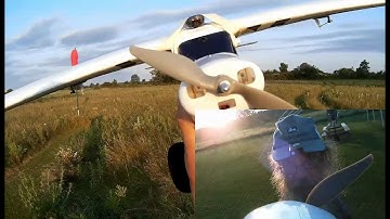 Super Cub LP brushless conversion 2 cam flight