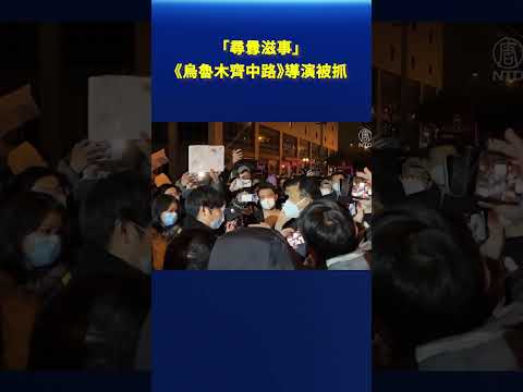 白纸运动纪录片导演被抓 面临起诉