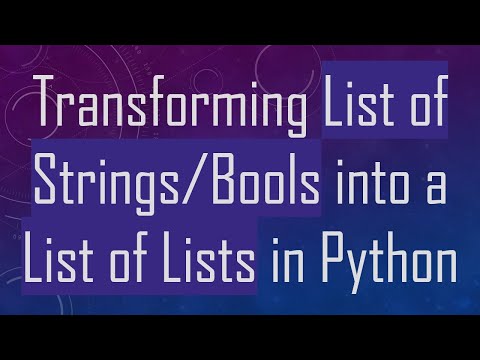 Transforming List of