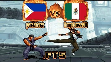 SVC Chaos: SNK VS Capcom Plus - packnerz (PHL) VS (MEX) hugoboss90 [svcplus] [Fightcade] [FT5]